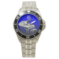 Grand Piano Gepersonaliseerd Monogram Gift Watch