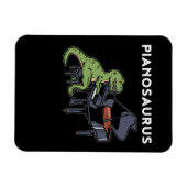 Grand Piano Gift Kinder Pianist Dinosaur Music Pia Magneet (Horizontaal)