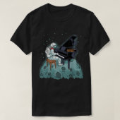 Grand Piano Kinder Pianist Gift Astronaut Music Pi T-shirt (Design voorkant)