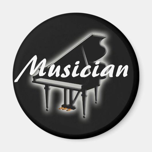 Grand Piano Magneet (Voorkant)