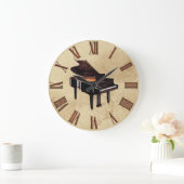 Grand Piano Music-Lover's Wall Clock Grote Klok (Huis)