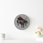 Grand Piano Music Lover's Wall Clock Ronde Klok (Huis)