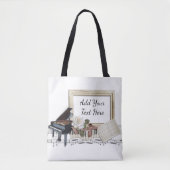 Grand Piano Music Roos Tas (Voorkant)