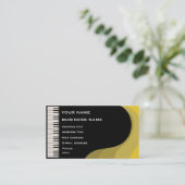 Grand Piano - MuziekVisitekaartje Visitekaartje (Staand voorkant)