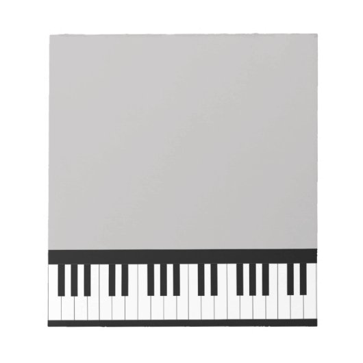 Grand Piano Notitieblok (Voorkant)