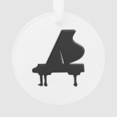 Grand Piano Ornament (achterkant)