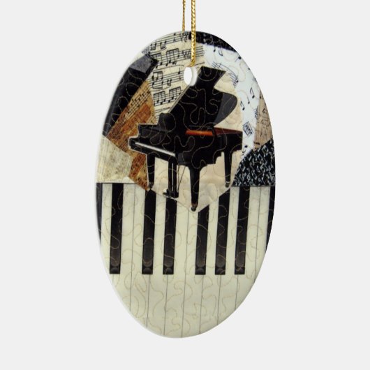 Grand Piano Ornament (Rechts)