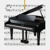 Grand Piano Ornament (Achterkant)