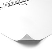 Grand Piano Patent Poster (Hoek)