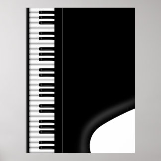 Grand Piano-Poster Poster