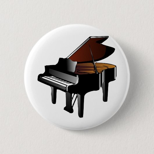 Grand Piano Ronde Button 5,7 Cm (Voorkant)