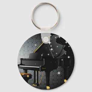 Grand Piano Sleutelhanger