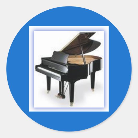 Grand Piano Sticker (Voorkant)