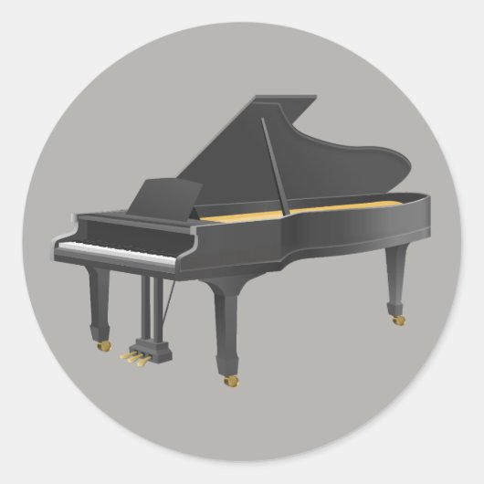 Grand Piano Stickers (Voorkant)