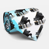 Grand Piano Stropdas (Opgerold)