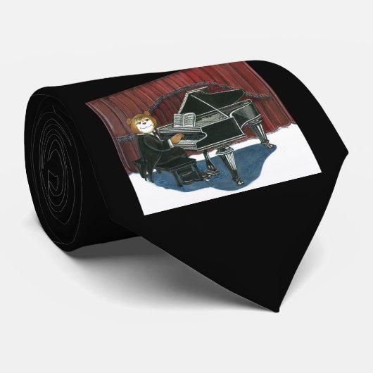 Grand Piano-Stropdas Stropdas (Opgerold)