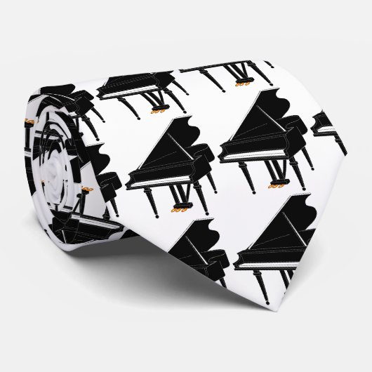 Grand Piano-Stropdas Stropdas (Opgerold)