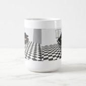 Grand Piano & Tile Floor: 3D-model: Koffiemok (Center)