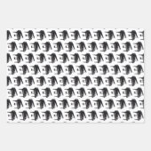 Grand Piano Tiled Pattern Inpakpapier Vel (Voorkant 2)