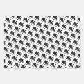 Grand Piano Tiled Pattern Inpakpapier Vel (Voorkant 3)