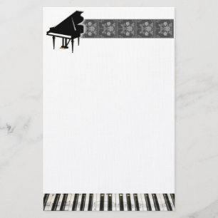 Grand Piano-toetsenbord Briefpapier