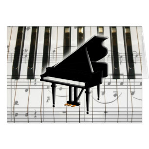 Grand Piano-toetsenbord en -notities