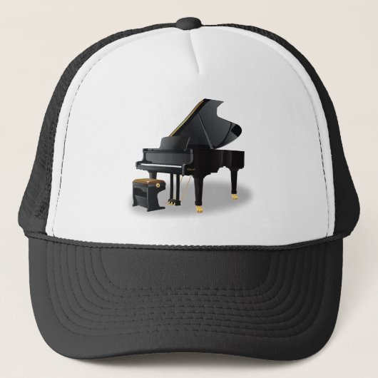 Grand Piano Trucker Pet (Voorkant)