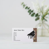 Grand Piano Visitekaartje (Staand voorkant)