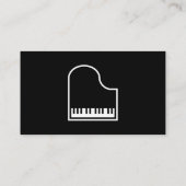 Grand Piano-Visitekaartjes Visitekaartje (Achterkant)