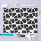 Grand Pianos Music Du.D. CUSTOM ACHTERGROND COLOR Tissuepapier (Craft)