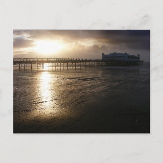 Grand Pier Weston Super Mare Briefkaart (Voorkant)