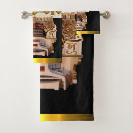 Grand Pipe Orgel Gift Guest Bad Handdoek