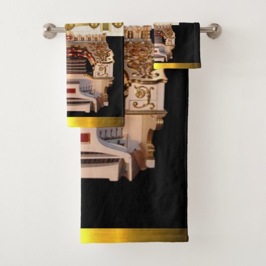 Grand Pipe Orgel Gift Guest Bad Handdoek (Insitu)