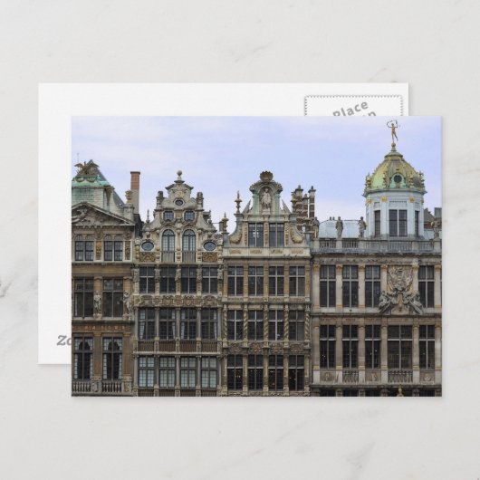 Grand Place, Briefkaart Brussel (Voorkant / Achterkant)