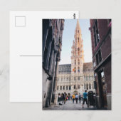 Grand Place, Brussel, België Briefkaart (Voorkant / Achterkant)
