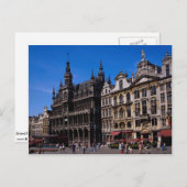 Grand Place, Brussel, België Briefkaart (Voorkant / Achterkant)