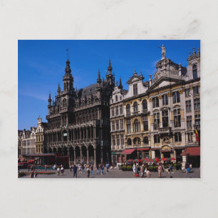 Grand Place, Brussel, België Briefkaart