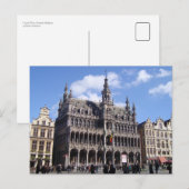 Grand Place, Brussel, België Briefkaart (Voorkant / Achterkant)