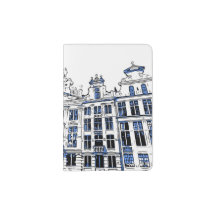 Grand Place, Brussel, België - Hoesje paspoort