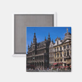 Grand Place, Brussel, België Magneet (Voorkant / Achterkant)