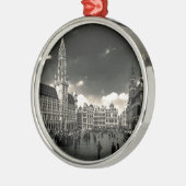 Grand Place, Brussel, België Metalen Ornament (Links)