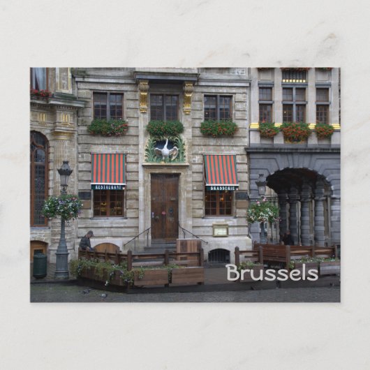Grand Place, Brussel Briefkaart (Voorkant)