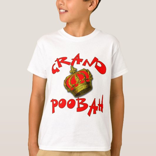 Grand Poobah met kroonproducten T-shirt (Voorkant)