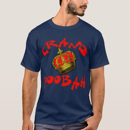 Grand Poobah met kroonproducten T-shirt (Voorkant)