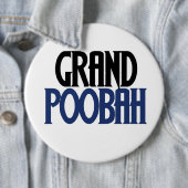 Grand Poobah Ronde Button 6,0 Cm (In situ)