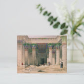 Grand Portico of the Temple of Philae, Nubia Briefkaart (Staand voorkant)
