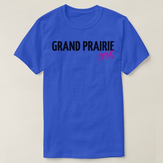 Grand Prairie Meisje 2 T-shirt (Design voorkant)