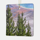 Grand Prismatic Overlook Keramisch Ornament (Links)