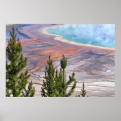 Grand Prismatic Overlook Poster (Voorkant)