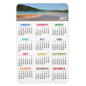 Grand Prismatic Spring 2017 Calendar Magnet Magneet (Verticaal)